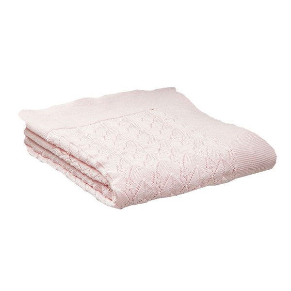By Nord babytæppe - soft pink melange