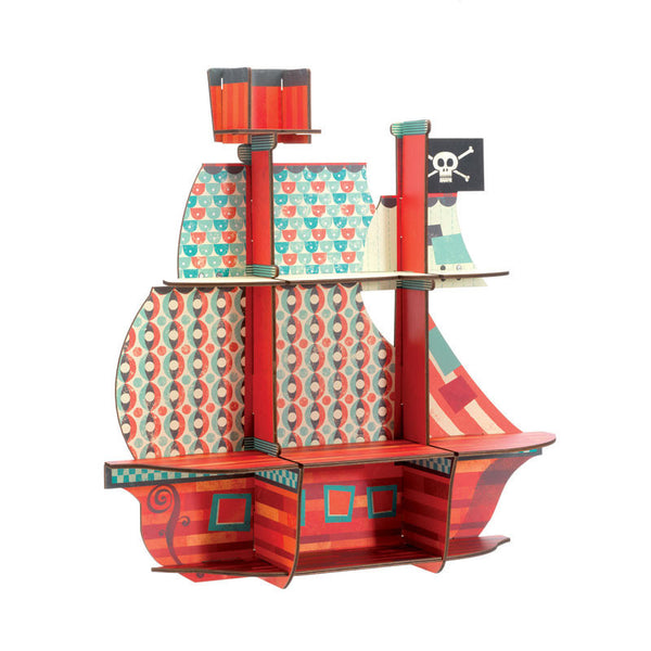Djeco hylde, Piratskib
