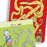 Djeco miniaktivitet, Labyrinter hos Théseus