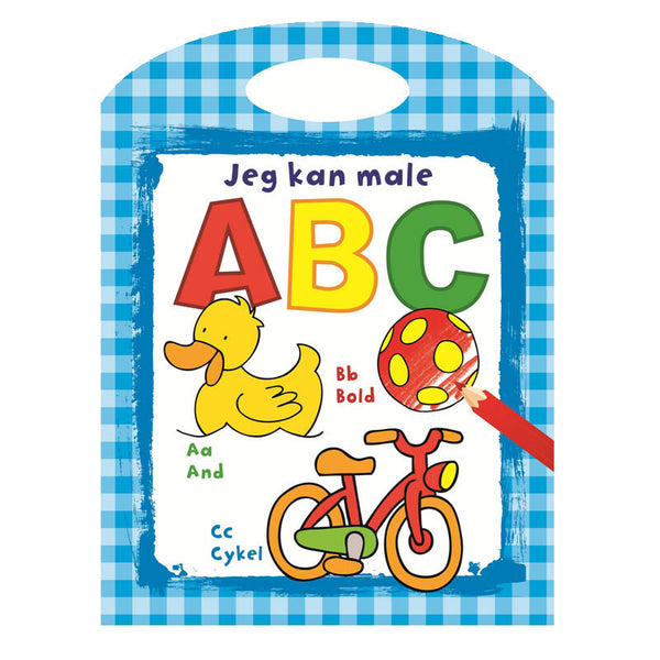 Jeg kan male ABC - malebog til de mindste